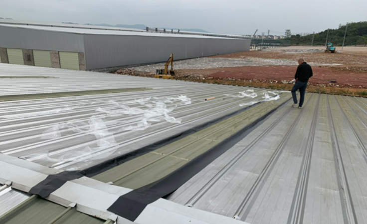 佛山厂房屋面防水维修案例